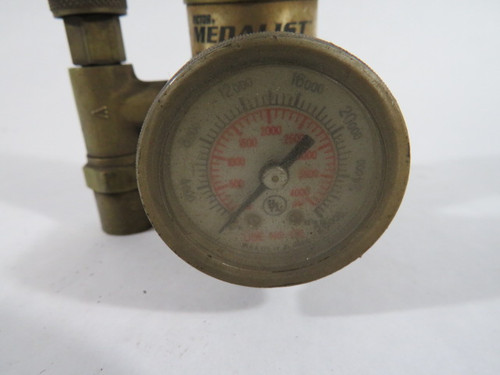 Victor Medalist HRF1480-580 Argon Flow Meter Regulator USED