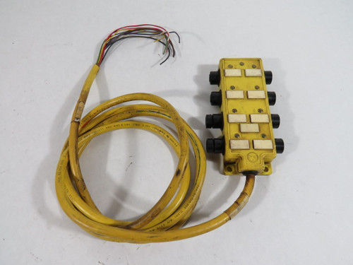 Daniel Woodhead 803N801 Micro-Change MPIS Passive Junction Box 8Port USED