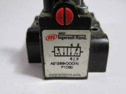 Ingersoll Rand A212SS-000-NF1C30 50-150PSI Air Control Valve 4/2 USED