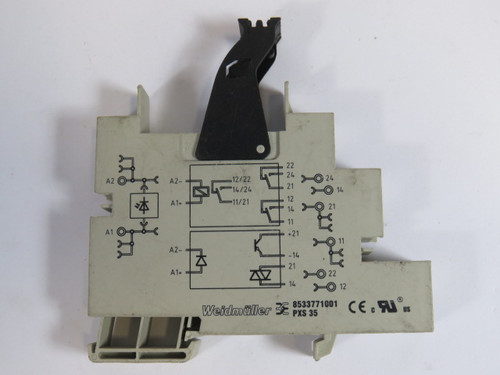 Weidmuller 8533771001 PXS-35 Relay Socket 250V 16A USED