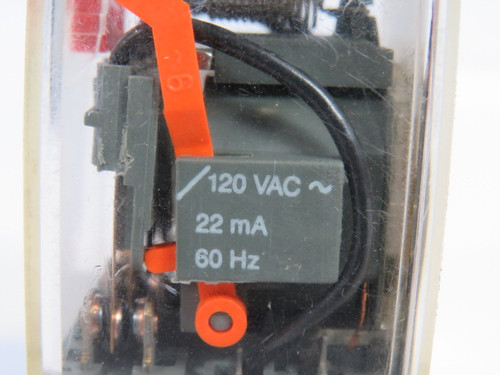 Releco C5-A30/120VAC Relay 120VAC 15A 1/2HP 11 Blade USED