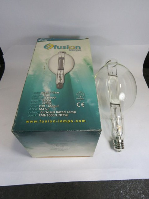 Fusion Lamps FMH1000/U/BT56 Metal Halide Lamp 1000W ! NEW !