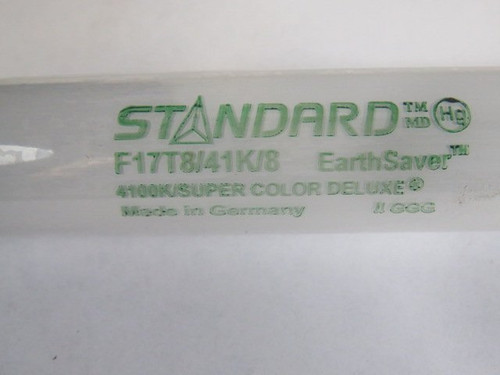 Standard F17T8/41K/8 Fluorescent Lamp 4100K BOX DAMAGE NEW