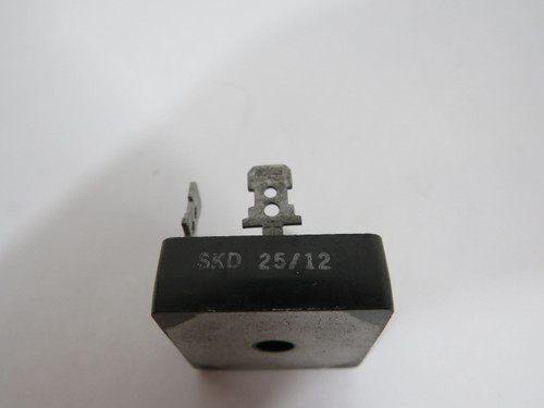 Semikron SKD25/12 Bridge Rectifier Diode 25A 12Kv 2.2V 5Pins USED