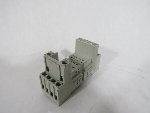 Carlo Gavazzi ES15/2N Relay Socket 12A 300VAC 14 Blades USED