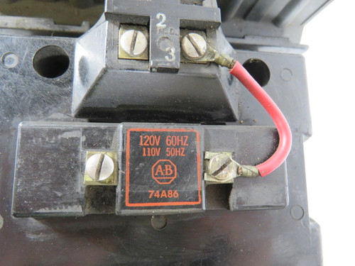 Allen-Bradley 702-EOD93 Ser K Contactor 110-120V 50/60Hz Coil USED