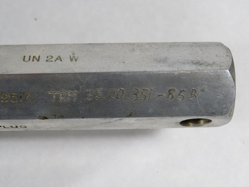 P&W Canada 4”-16UN-2A Set Plug W NOT GO PD 3.9517 USED