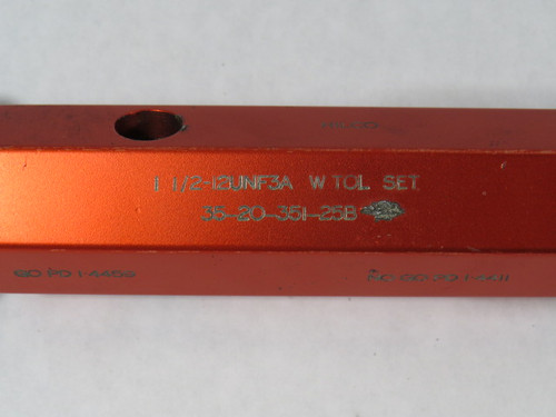 Hilco 1-1/2"-12UNF-3A Setting Plug W TOL SET USED