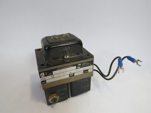 Hammond BF2G Isolation Transformer 75VA Pri 120V Sec 24V 1Ph USED