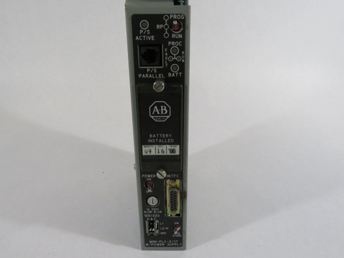 Allen-Bradley 1772-LWP Mini-PLC Processor W/ Power Supply Ser A USED