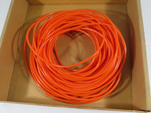 Eagle 85A-3/16 Orange Non-Reinforced Round Belting 3/16" Size 100FT ! NEW !