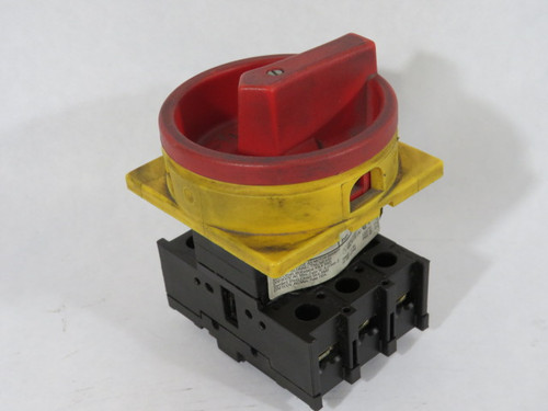 Siemens 3LD1204-OTB53 Emergency Switch On/Off 32A 690V USED