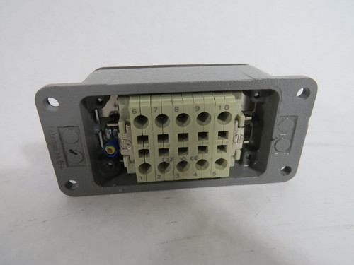 Ilme CSF-10 Female Connector w/Enclosure 10P 16A 400V USED