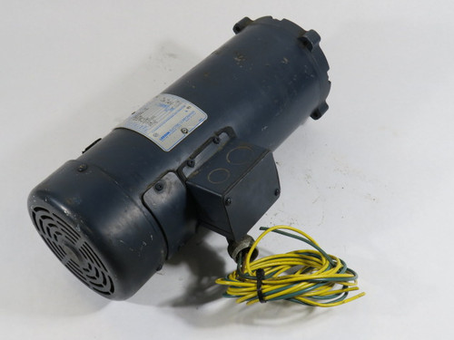 Leeson 1.5HP 1750rpm 180V ZLS56C TEFC 7.6A 60Hz 54in/lbs USED