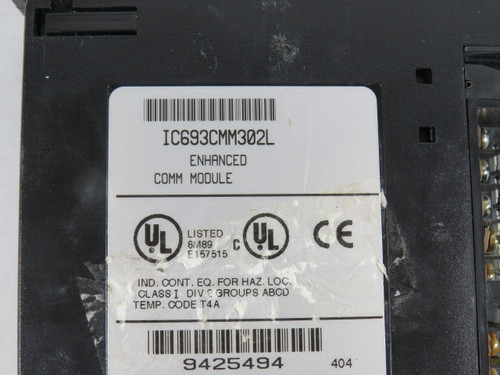GE Fanuc IC693CMM302L Enhanced Genius Communication Module USED