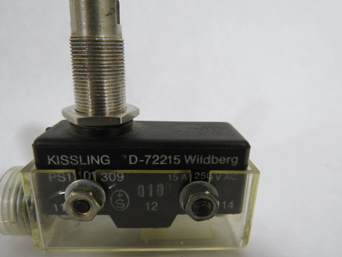 Kissling PS1101309 Roller Action Limit Switch 15A 250VAC USED