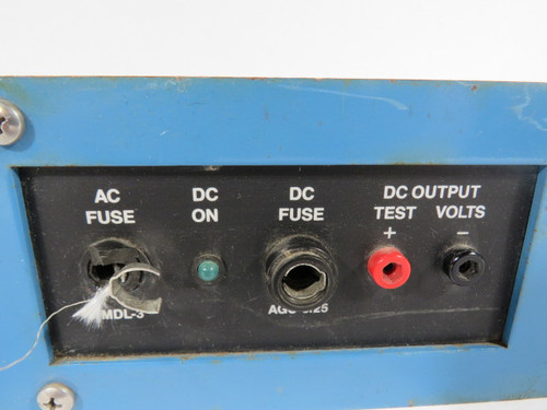 Novax 3857 Fused Power Supply 24VDC *No Power, Some Damage* ! AS IS !
