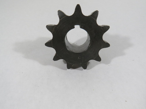 Generic H6011 Roller Chain Sprocket 1-1/8" Bore 11 Teeth 60 Chain USED