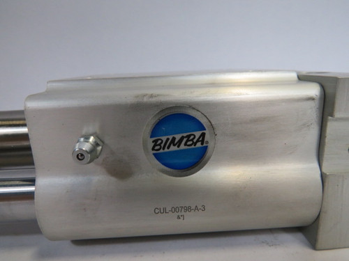 Bimba CUL-00798-A-3 Ultran Slide Rodless Cylinder 1-1/16" Bore USED