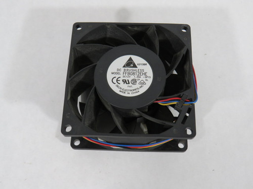 Delta Electronic FFB0812EHE Case Fan 80mm 12VDC 1.35A USED