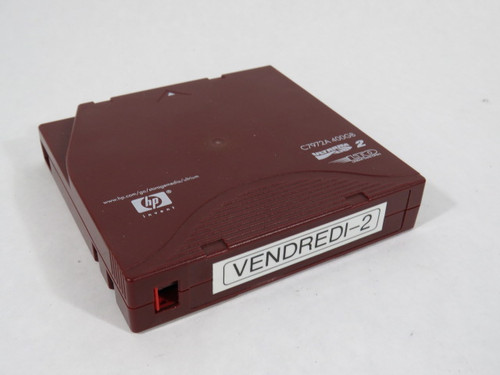 HP C7972A Ultrium LTO2 Tape Cartridge 400GB USED