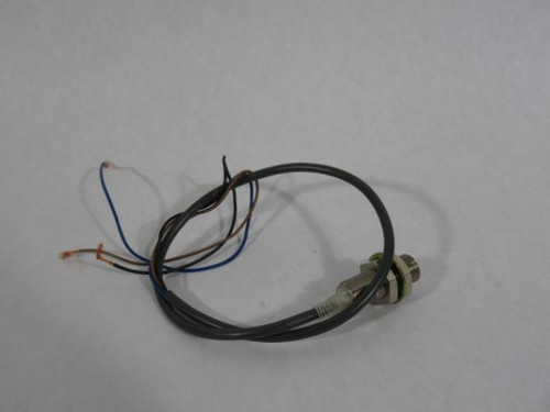 Omron E2E-X2E1 Proximity Sensor w/Cut Cable 10-40V 30VDC 12mA 2mm USED