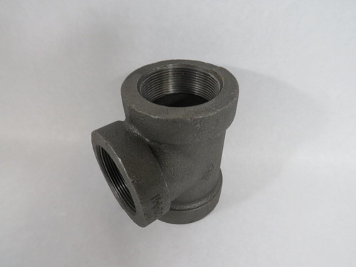 BMI 20409 Black Threaded XH Tee Pipe Fitting 2" ! NOP !