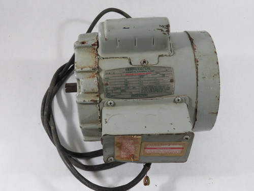 Serflico 3/4HP 3450/2850RPM 115/208-230V D56CZ TEFC 1Ph 8.8/10-4.4/5A USED