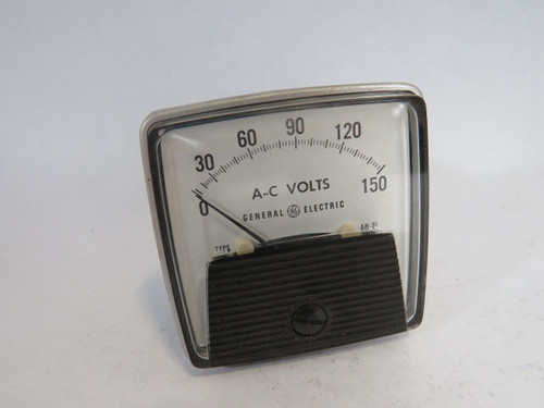 General Electric Model 152-2 Panel Meter 0-150AC Volts 150ACV ! NEW !