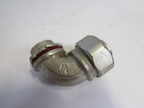 Nesco 492 Malleable Iron 90DEG Liquid Tight Connector 3/4" Lot of 24 USED