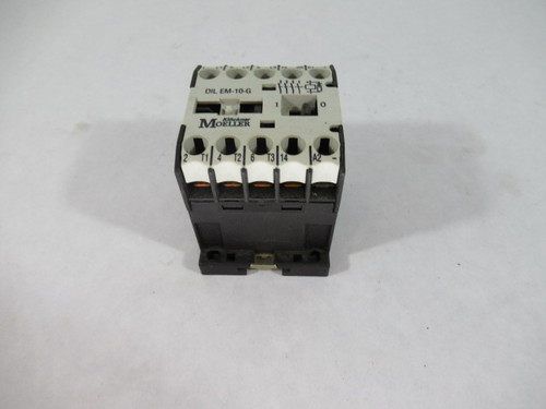 Klockner Moeller DILEM-10-G Contactor 24VDC 50/60Hz 4NO USED