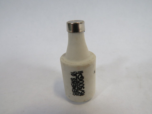 Siemens 5SB261 Diazed Ceramic Bottle Fuse 16A 500V USED