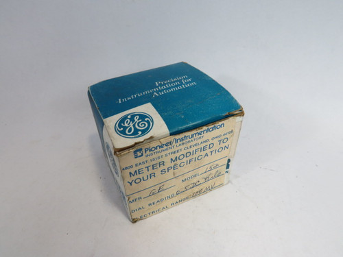 General Electric Model 152 Panel Meter 0-5DC Kiloamperes 100mv ! NEW !