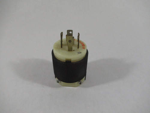 Hubbell 2711 Twist-Lock Plug 30A 125/250V 4W 3P USED