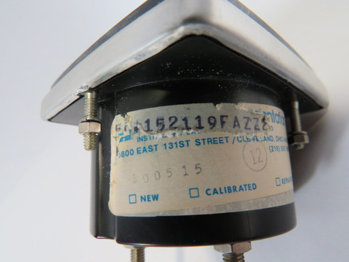 General Electric 50-152119FAZZ2 Model 152 Panel Meter 0-5DC Volts USED