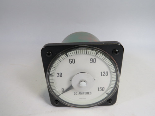 Yokogawa 103-121-ABPZ Panel Meter 0-150 DC Amperes 0-50MVDC ! NOP !