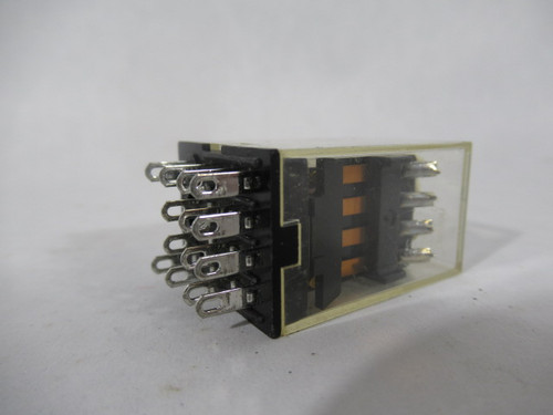 Omron MY4N-D2-DC24 General Purpose Relay 24VDC Coil 5A 14 Blade USED