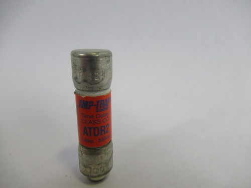 Gould Shawmut ATDR2 Time Delay Fuse 2A 600VAC USED