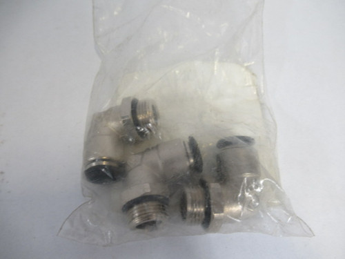 Alpha 50115N-10-3/8 Swivel Elbow Fitting 8mm Tube 3/8" BSSP Lot of 3 ! NWB !