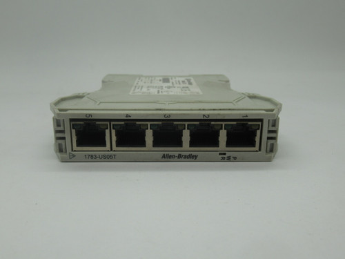 Allen-Bradley 1783-US05T Series A Unmanaged Ethernet Switch Ver. 05 USED