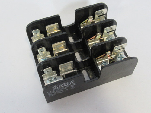Gould Shawmut 30313R Fuse Holder 30A 600V 3 Pole USED