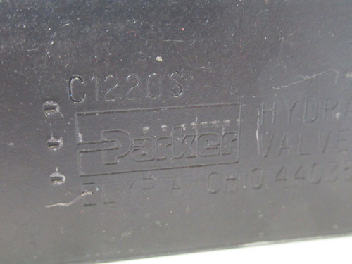 Parker C1220S Check Valve 5000PSI 345BAR 25GPM 95LPM USED