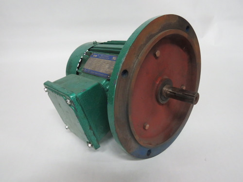 WNM 1HP 1720rpm 208-230/460V 143TD TEFC 3Ph 3.3-3.0/1.5A 60Hz USED