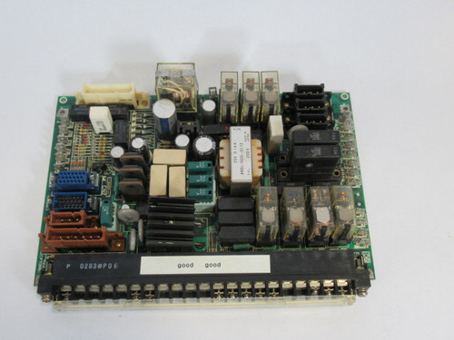 Fanuc A16B-1310-0530/17D Robotic Input Board *Missing Screw/Rust*  AS IS