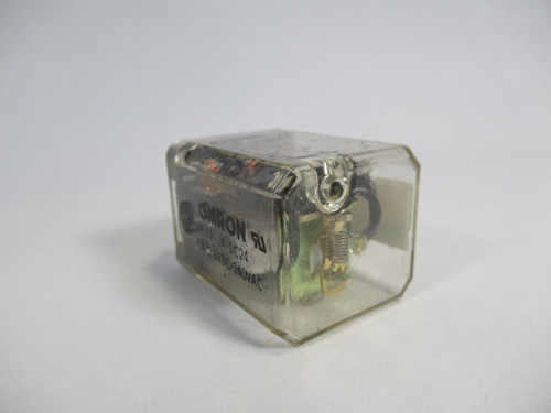 Omron MJ3P-UA-DC24 Relay 24VDC 10A USED