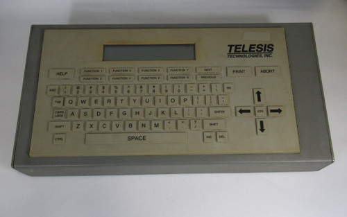 Telesis TMC400/1700 LCD Controller Key Board w/o Cable 115/230V 2/1A USED