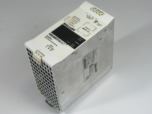Balluff BAE PS-XA-1S-24-100-103 Heartbeat Power Supply 24VDC 10A USED