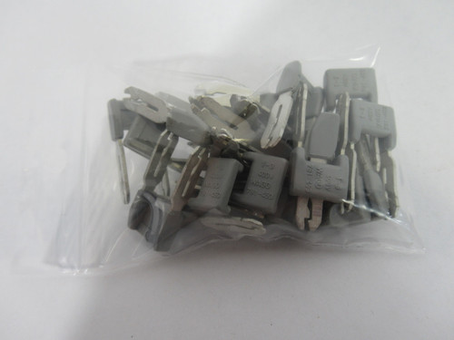 Wago 781-453 Gray Terminal Block Jumper 400V Lot of 20 USED