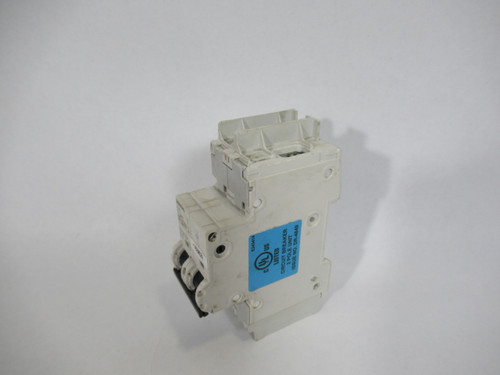 Siemens 5SJ4210-8HG41 Circuit Breaker 10A 240VAC 125VDC 2P *Broken Fin* USED
