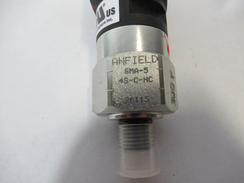 Anfield SMA-5-4S-C-HC Snap Action High Pressure Switch 75-300 psi ! NOP !